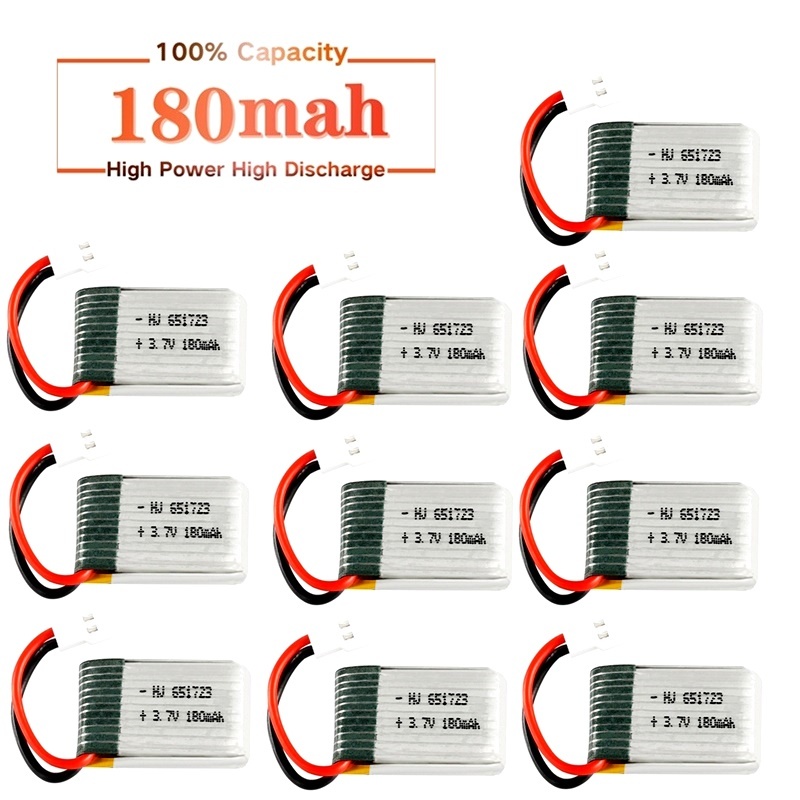 Rc Helicopter Coaxial - Bateria Lipo JJRC H8 Mini 3.7v