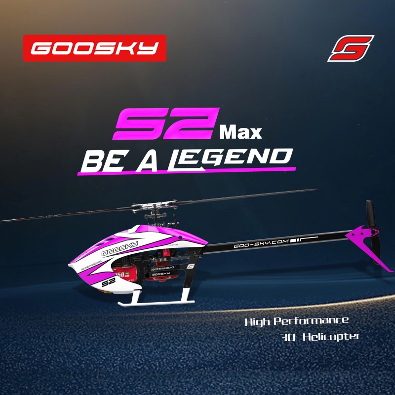 Rc Helicopter Case - Goosky s2 max modelo de aeronave