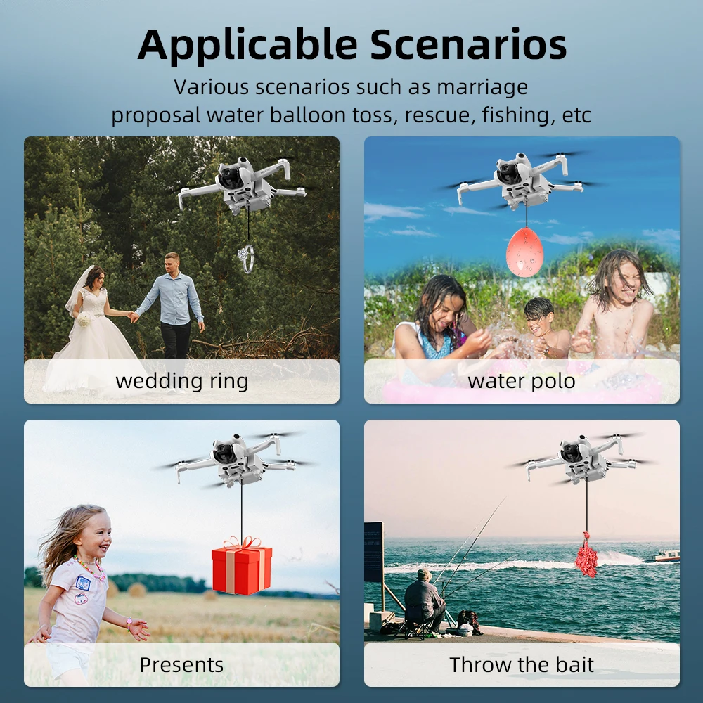 Brdrc sistema airdrop para dji - Dji Drone Mini 4 Pro avaliação e preço