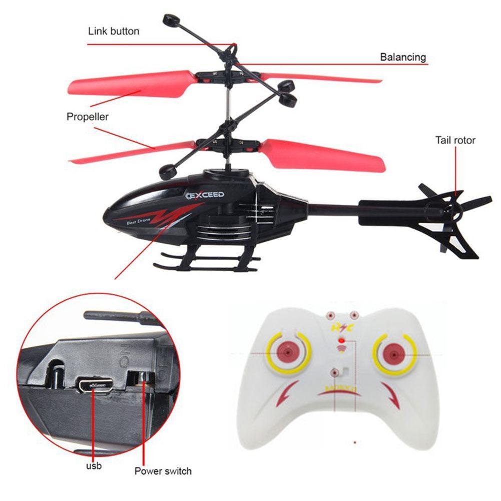 Mini Helicóptero de Brinquedo  - Rc Helicopter Case avaliação e preço